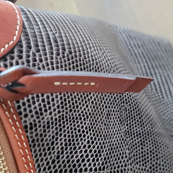 Dooney & Bourke Tallulah Snake Embossed Leather Bag - Picture 7 of 13